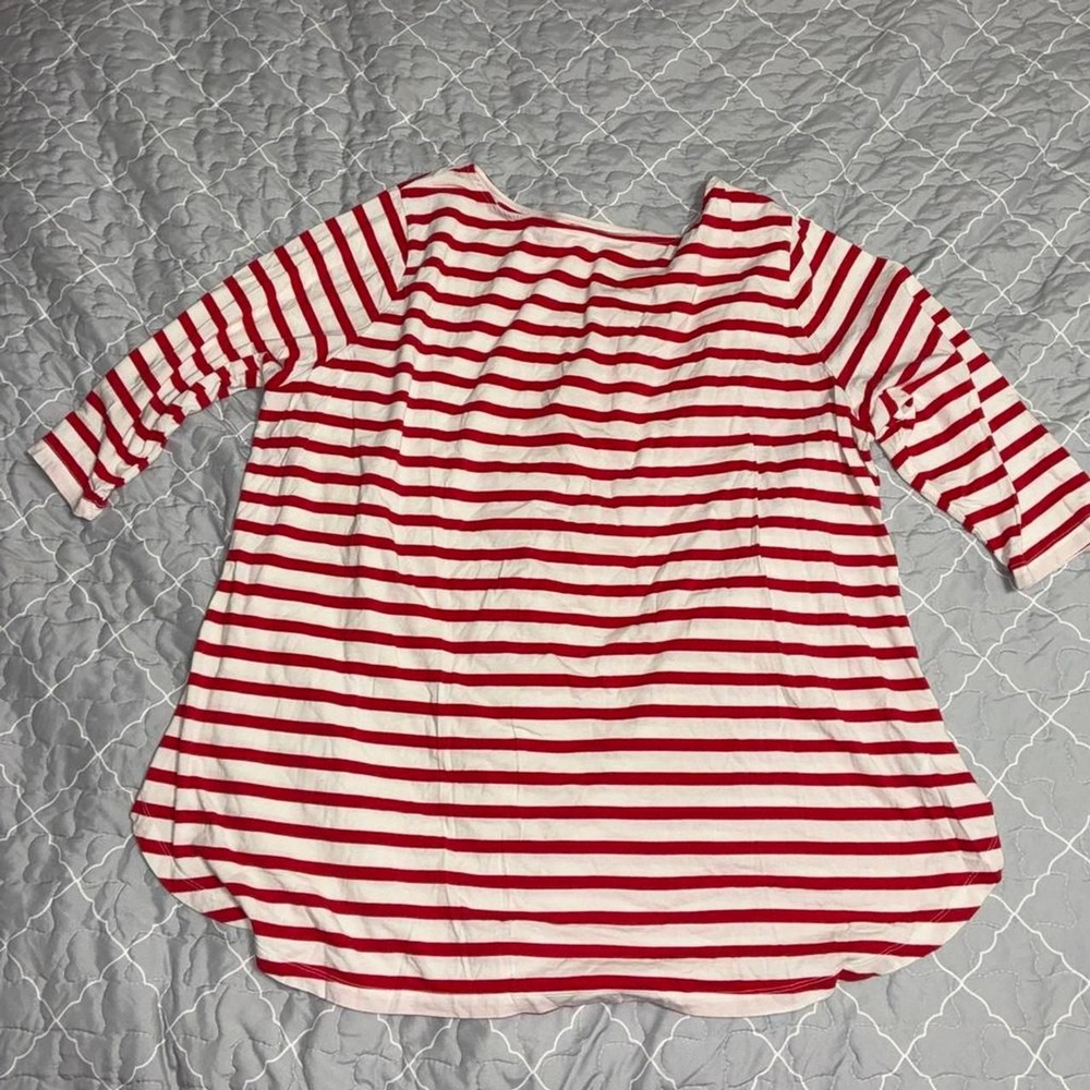Ava-viv Women's Striped Tunic 3XL
